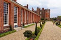 Pond gardens at Hampton Court Palace Royalty Free Stock Photo