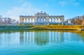 The pond at Gloriette, Schonbrunn Palace, Vienna, Austria Royalty Free Stock Photo