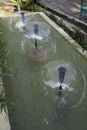 Pond jet floating fountain