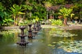 Water Palace of Tirta Gangga in East Bali, Indonesia. Royalty Free Stock Photo