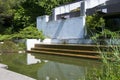 Pond in the Museu Calouste Gulbenkian Calouste Gulbenkian Museum garden