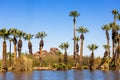 Pond in Papago Park - Tempe Arizona USA