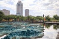 Pond at Rizal Park Royalty Free Stock Photo