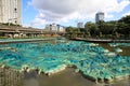 Pond at Rizal Park Royalty Free Stock Photo