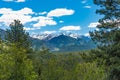 Ponderosa Pines Scenic Byway, Idaho Royalty Free Stock Photo