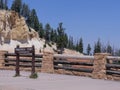 Ponderosa Point sign, Bryce Canyon National Park