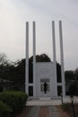 French War Memorial - historic architecture - Pondicherry travel diaries - India tourism - evening view