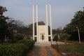 French War Memorial - historic architecture - Pondicherry travel diaries - India tourism - evening view