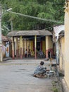 Accessing a communal water supply in Tamil Nadu