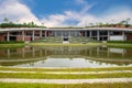 ponds and courtyards Royalty Free Stock Photo