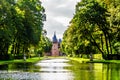 Ponds and Lakes in the Parks surrounding Castle De Haar Royalty Free Stock Photo