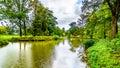 Ponds and Lakes in the Parks surrounding Castle De Haar Royalty Free Stock Photo