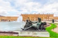 PondsWater Parterres, statues in front of the main building of