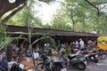 Pongal festival celebration in Pondicherry - preparations underway - harvest festival of South India - India tourism