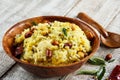 Pongal Lentil rice Indian food Royalty Free Stock Photo