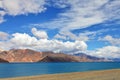 Pongong Tso lake, Ladakh, Jammu & Kashmir, India Royalty Free Stock Photo