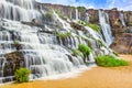 Pongour waterfall Royalty Free Stock Photo
