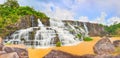 Pongour waterfall Royalty Free Stock Photo