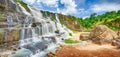Pongour waterfall Royalty Free Stock Photo