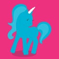 ponies unicorn blue 07