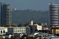 Ponsonby city skyline in Auckland New Zealand