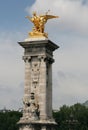 Pont Alexander III, Paris Royalty Free Stock Photo