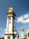Pont Alexander III - Paris, Sena Royalty Free Stock Photo