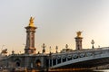 Pont Alexandre III bridge in Paris Royalty Free Stock Photo