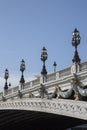 Pont Alexandre III Bridge; Paris Royalty Free Stock Photo