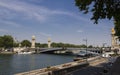 The Pont Alexandre III bridge Paris Royalty Free Stock Photo