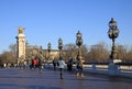 Pont Alexandre lll in Paris, France