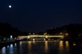Pont au Change at night