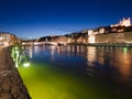 Pont Bonaparte and Saone riverbank, Lyon