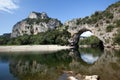 Pont d'arc arch on Ardeche river