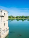 Pont d`Avignon bridge in Avignon, France Royalty Free Stock Photo