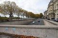 Pont de l'Alma Tunnel in Paris - The site of Princess Diana's De Royalty Free Stock Photo