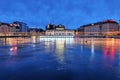 Pont de la Machine - Geneva Lux light festival 2021 Switzerland