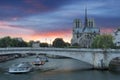 Pont de la Tournelle. Royalty Free Stock Photo