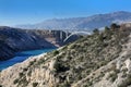 Pont de Maslenica. MASLENICA BRIDGE, ZADAR. Royalty Free Stock Photo