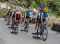 The Peloton - Tour de France 2018 Royalty Free Stock Photo