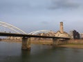 Pont del Estat bridge Ebre river
