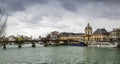 Pont des Arts and Mazarin Library