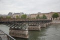 Pont des Arts in Paris Royalty Free Stock Photo