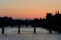 Pont des Arts - Lovers bridge - Paris Royalty Free Stock Photo