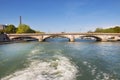 Pont des Invalides in Paris city