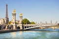 Pont des Invalides in Paris city