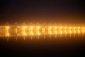 Pont des martyrs Bridge at night