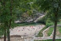 The Pont du Diable or Devil Bridge is a Roman bridge that spans