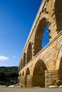 Pont du Gard aqueduct in France Royalty Free Stock Photo