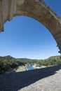Pont du Gard architecture detail, France Royalty Free Stock Photo